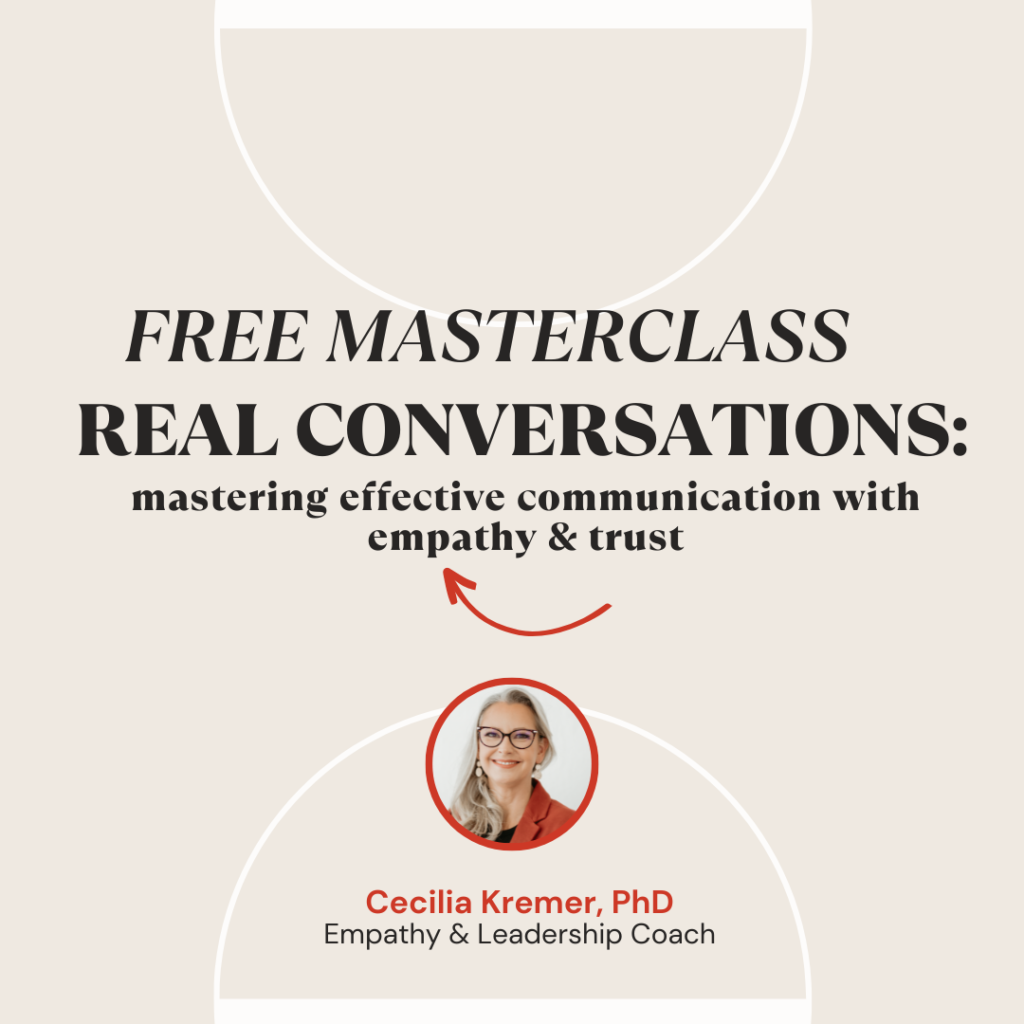 Cecilia Kremer - Coaching- free masterclass